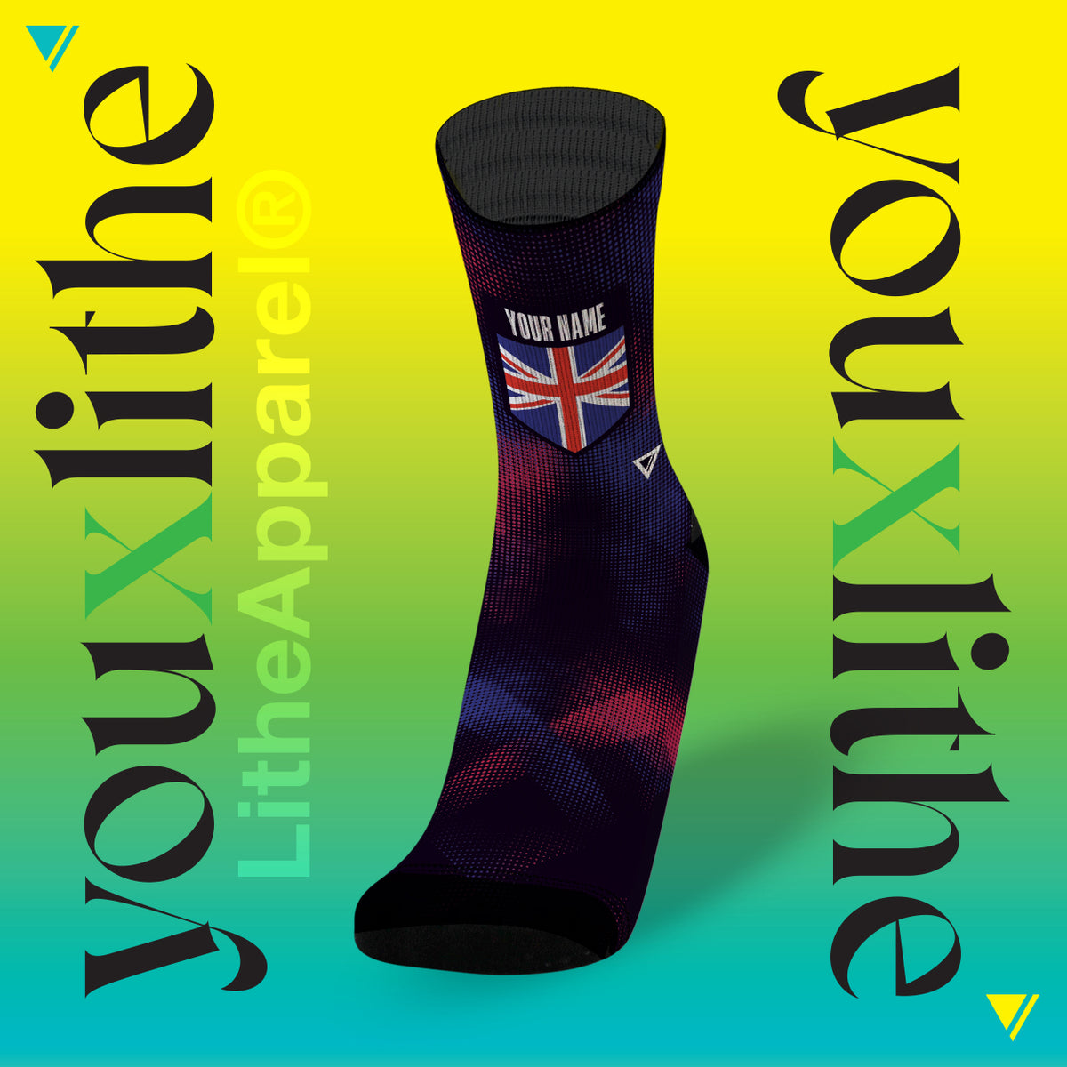 YOU X LITHE | CALCETINES PERSONALIZADOS | UK