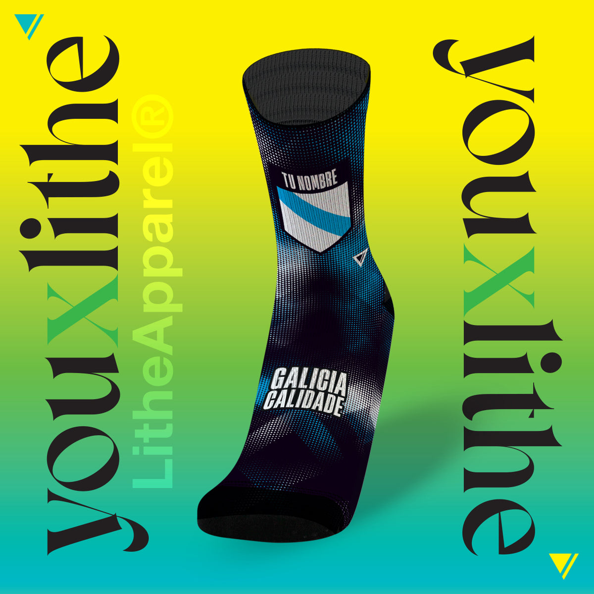 YOU X LITHE | CALCETINES PERSONALIZADOS | GALICIA