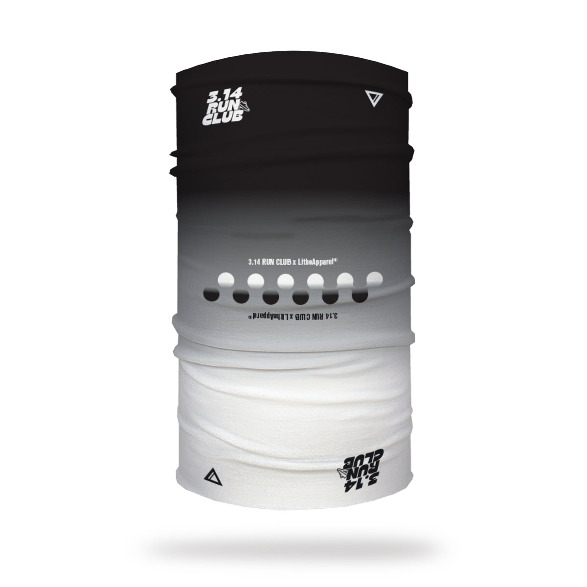 3.14 RUN CLUB | MULTIUSE TUBE | BLANCO NEGRO
