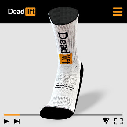 PACK 3 WHITE | POWERLIFTING RX SOCKS