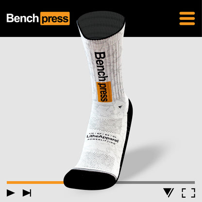 PACK 3 WHITE | POWERLIFTING RX SOCKS