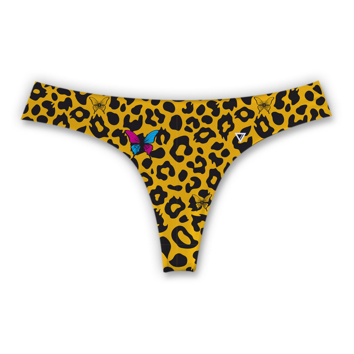 BUTTERFLY LEOPARD [WOMENS SEAMLESS THONG]