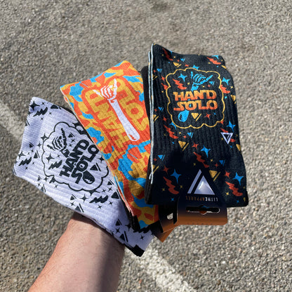 HAND SOLO [BLACK SOCKS] XABI OSA X LITHEAPPAREL
