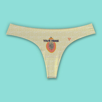 YOU X LITHE | TANGA SIN COSTURAS | PERSONALIZADO