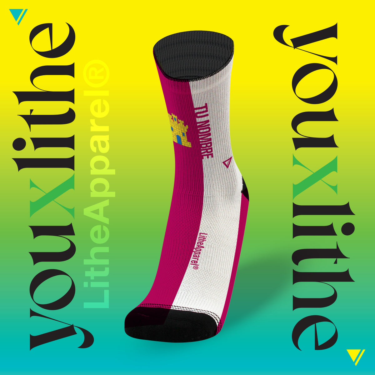 YOU X LITHE | CALCETINES PERSONALIZADOS | CASTILLA LA MANCHA