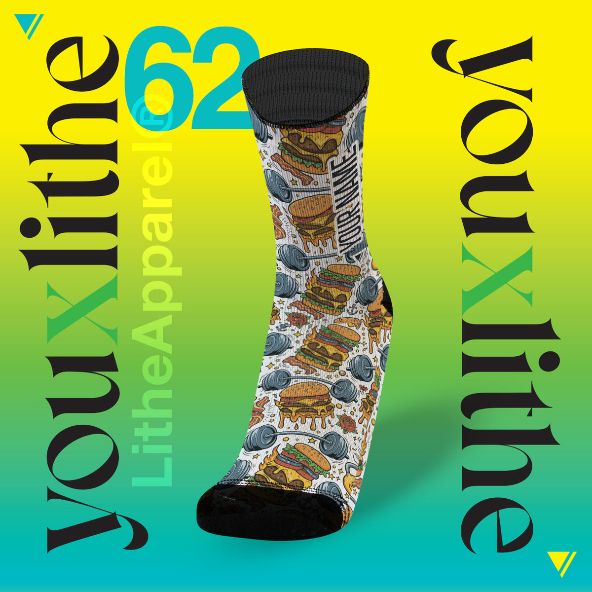 YOU X LITHE | CALCETINES PERSONALIZADOS | dark michael