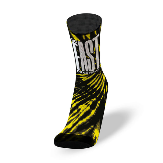 GO FAST | BLACK & YELLOW | ENDURANCE SOCKS