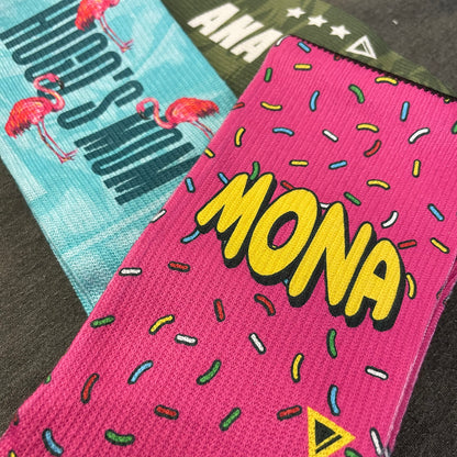 YOU X LITHE | CALCETINES PERSONALIZADOS | HOMER DONUT