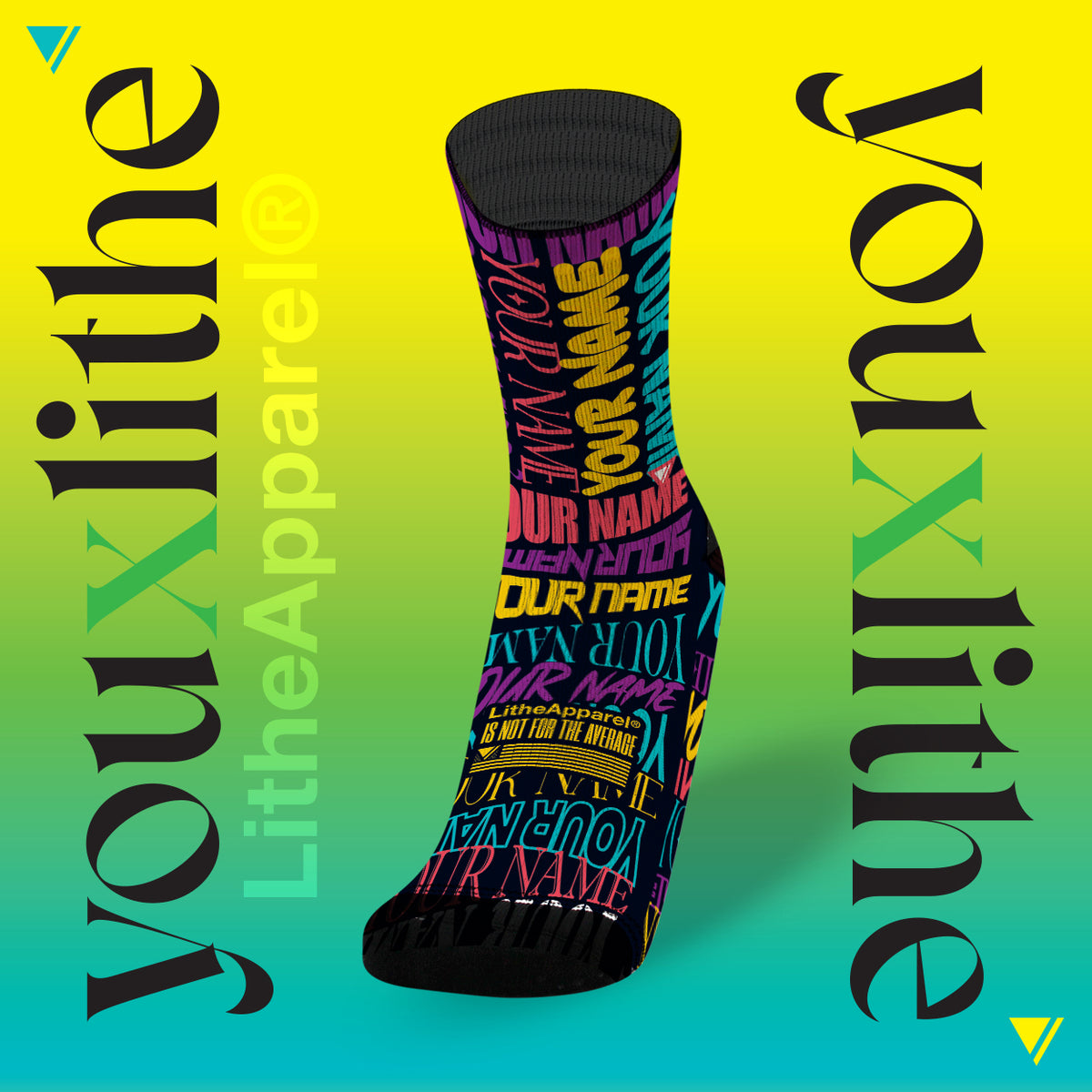 YOU X LITHE | CALCETOS PERSONALIZADOS | EDICIÓN LIMITADA VERANO 23 V2